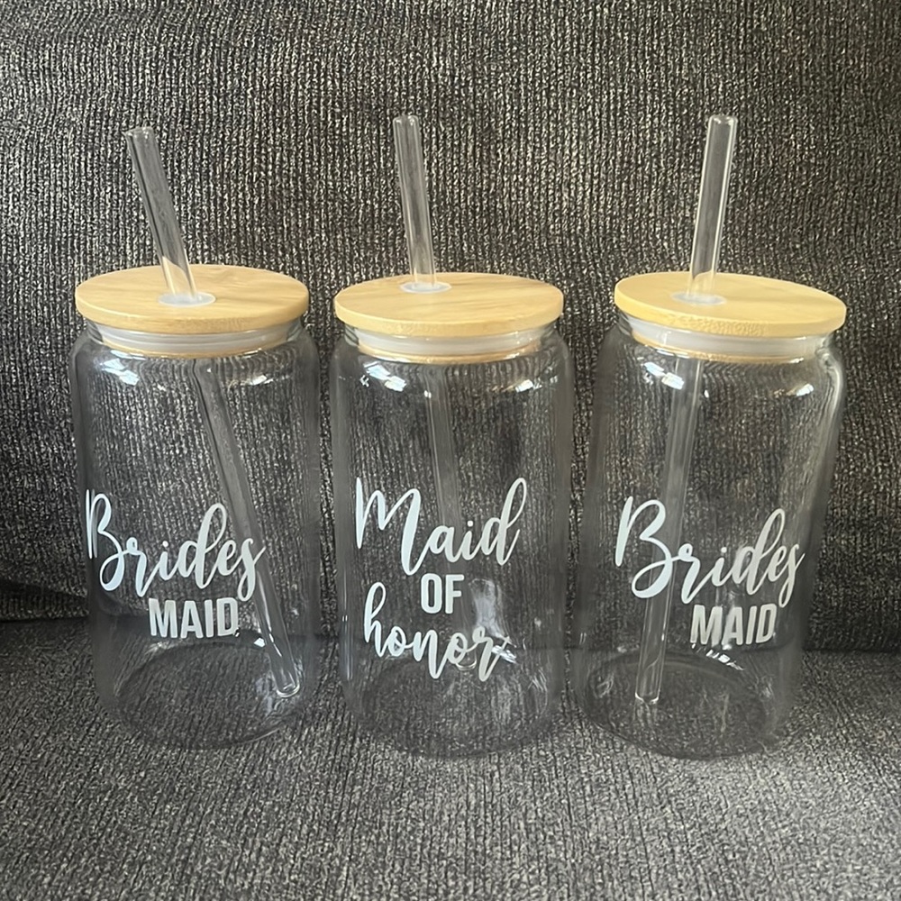 Bridal Party glasses